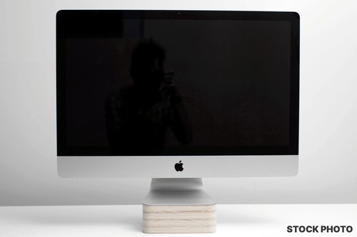 Z-Plan Fabrication The LAST STAND for Apple Displays – Handmade Wood 4 ⅜" Riser - Picture 13 of 13