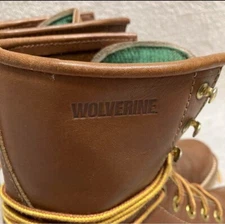 Wolverine 9-hole long boots, not widely available
