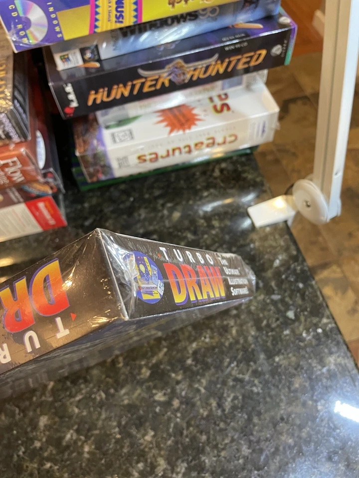 Turbo Draw CD ROM software factory sealed windows 95 - Image 3 of 4