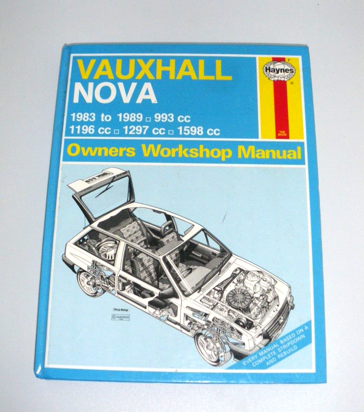 Haynes Vauxhall Nova Owner's 1983-89 Owners Workshop Manual - Hardcover Book