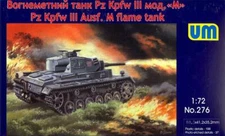 UM-MT Models 1/72 PANZER III AUSF.M FLAME TANK German WWII Medium Tank