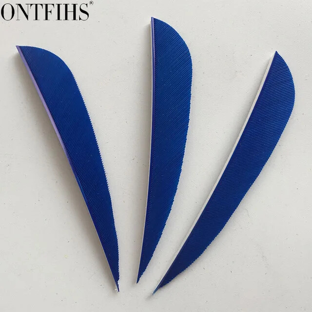200 pièces plumes de flèche piquante 4 pouces fletches Fletching RW LW