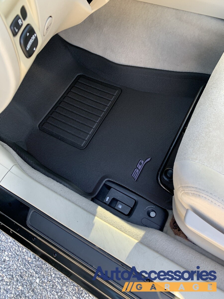 3D MAXpider  Black 2nd Row 1 Piece Floor Liner for Maserati Levante