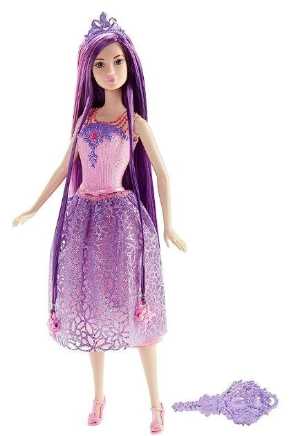 Barbie dreamtopia deals purple hair