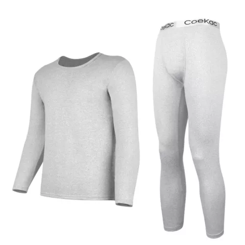 Herren Thermo Long Johns Warme Unterwäsche Top + Hose 2-teiliges Set Basisschicht - Bild 19 von 32