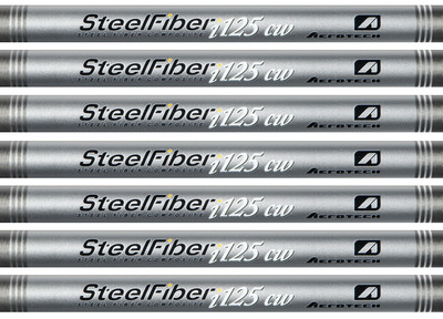 Shafts Aerotech SteelFiber I125 Cw – Set 4-PW – Flex X – Pointes Coniques .355''