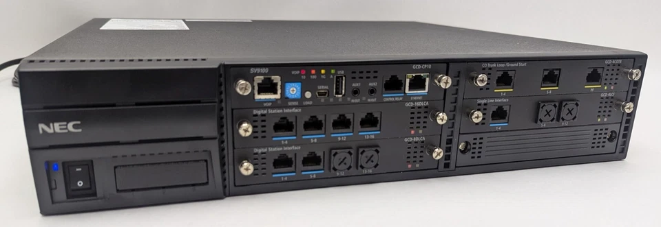 NEC SV9100 CHS2UG-US w/ GCD-CP10 GCD-16DLCA GCD-8DLCA GCD-4COTB GCD-4LCF Cards - Image 2 of 4