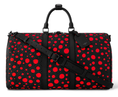 New in Box - Louis Vuitton X YK Keepall 50 M21674 - Kusama Black