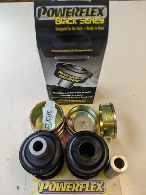  2x Pu Buchsen Zugstrebe Vorderachse BMW X5 E53 X3 E83 Powerflex PFF5-901blk