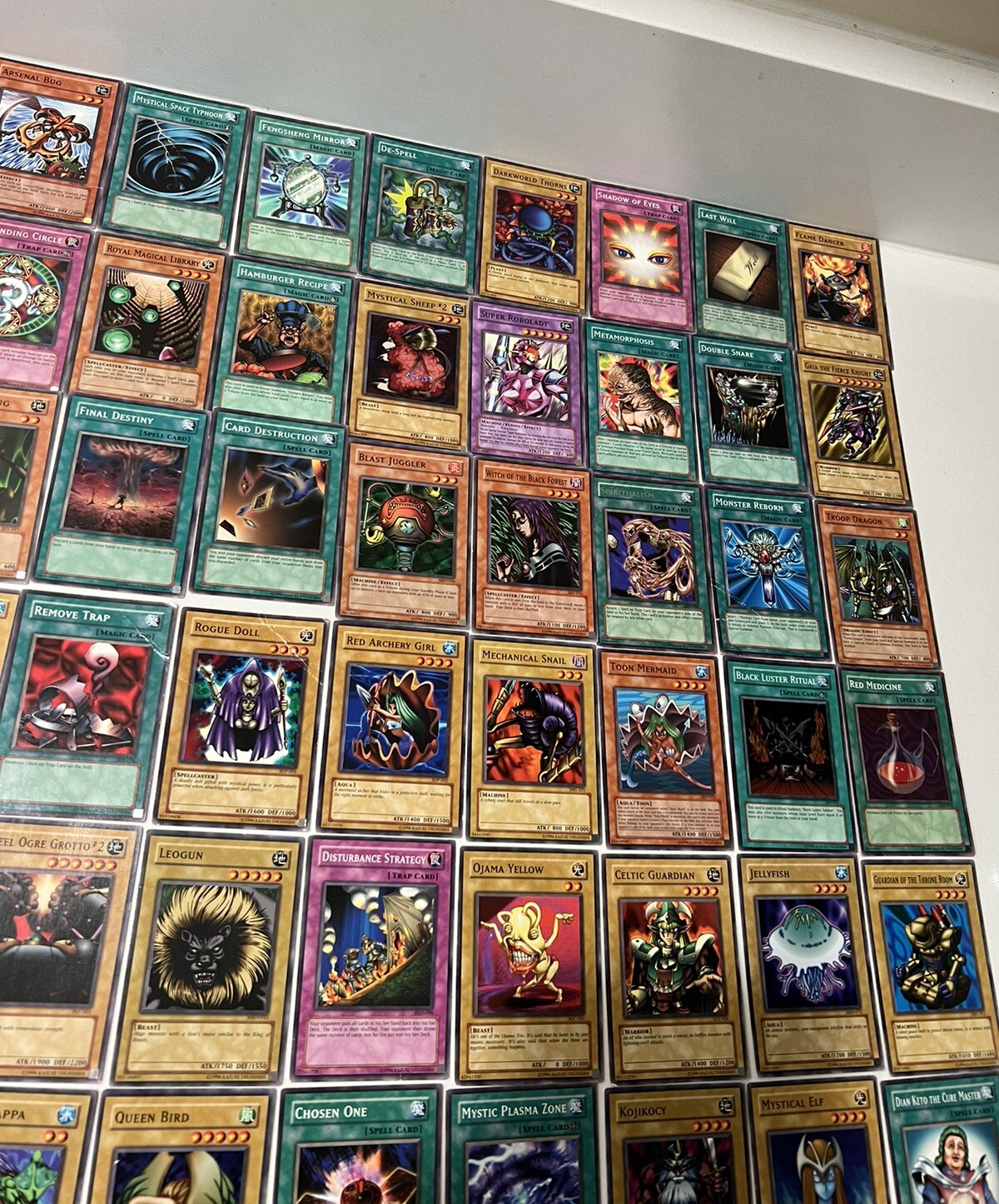 Yugioh Card Lot Vintage 1996 163 Cards With Tin Trading Card Game eBay