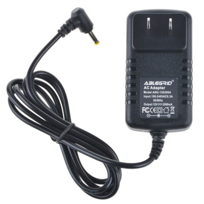 12V DC 2A AC Wall Power Adapter 4.0mm x 1.7mm plug 2A 2000MA Power Supply Cord