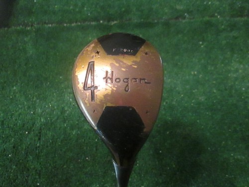 Golf Hogan Radial 3.5 Vintage 4 Madera Original Acabado Negro, Inserto Cara Roja - Imagen 3 de 14