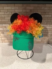 Disney Hat Pride Mickey Hat Wig Rainbow Black Ears b5