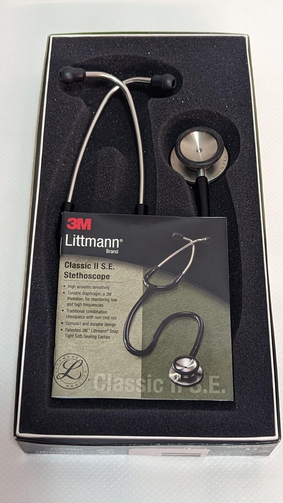 Buy 3M Littmann Classic II S.E. Stethoscope - Black online | eBay