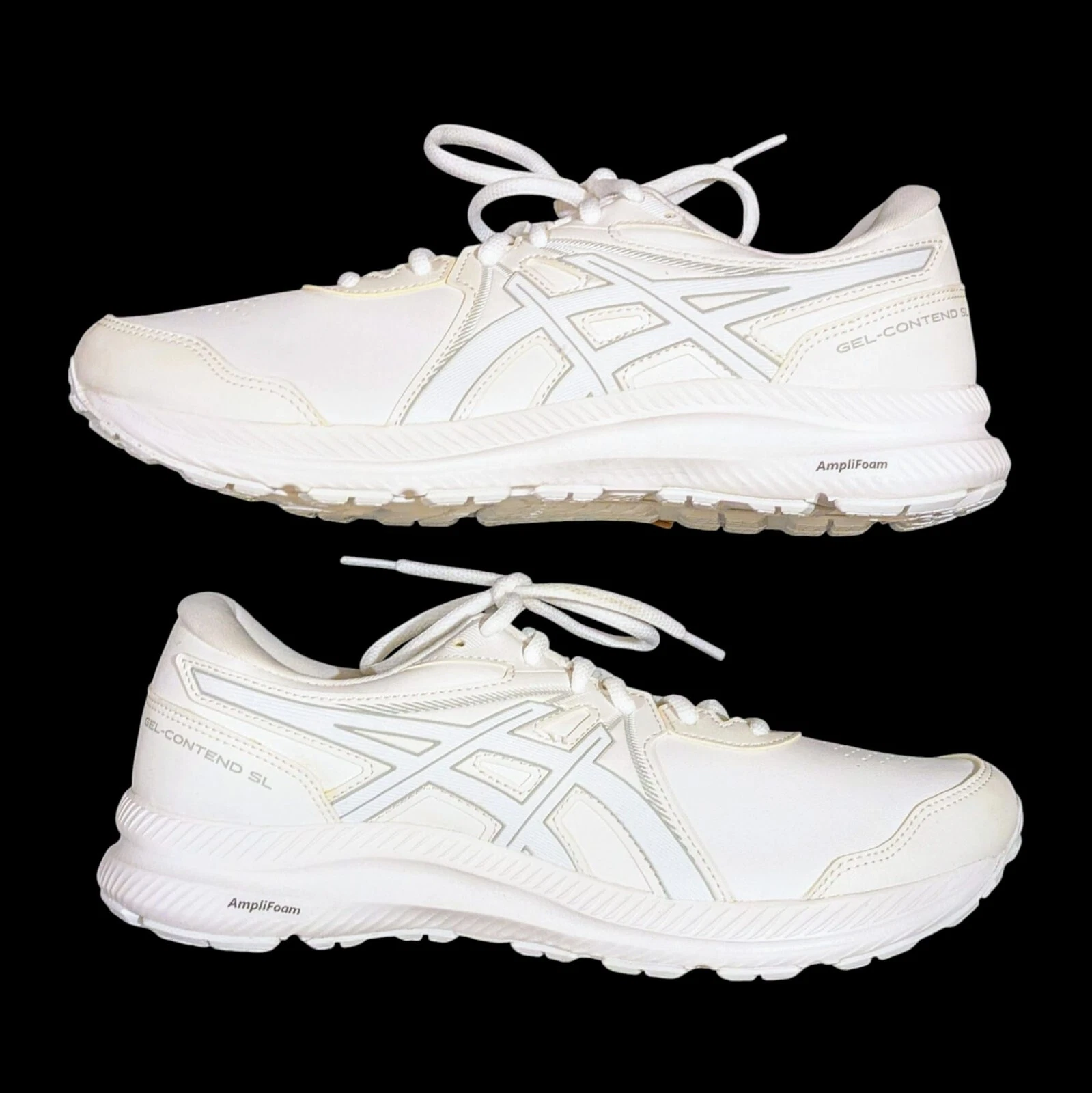 Asics GEL CONTEND SL Bianco Uomo UK 7 US 8 EUR 41 5