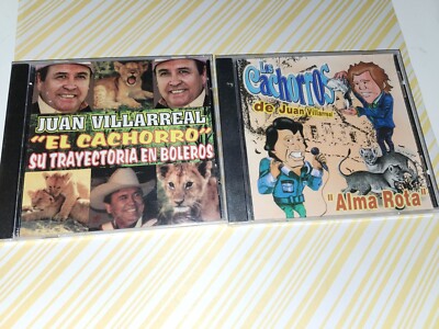 Los Cachorros De Juan Villareal 2 Cds Originales Nuevos New Sealed