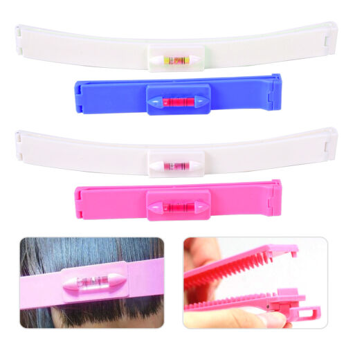 Scissor Clipper Comb Fringe Cut Shape Tool Hair Cut Guide Layers Bang Style a+ - Afbeelding 1 van 7