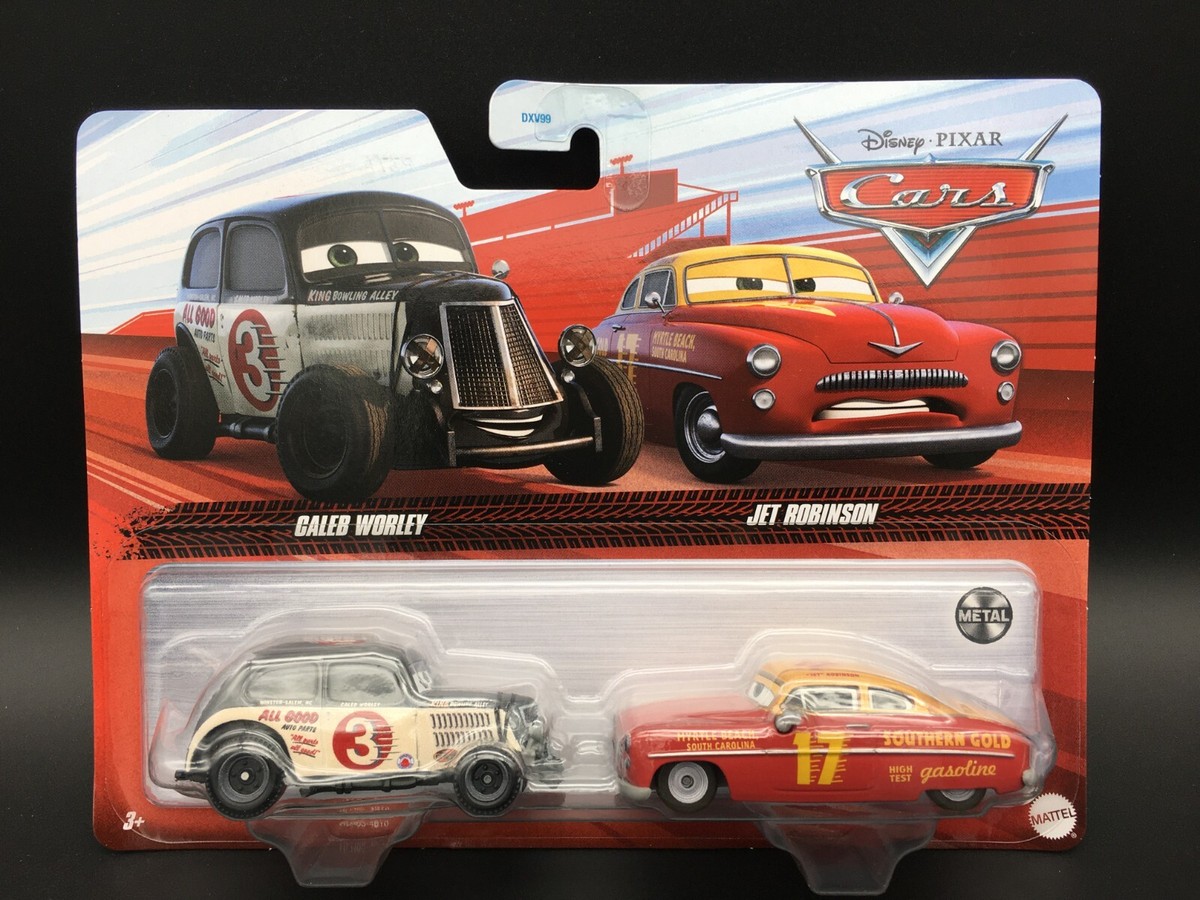 Disney Pixar Cars Caleb Worley & Jet Robinson 2 Pack Thomasville