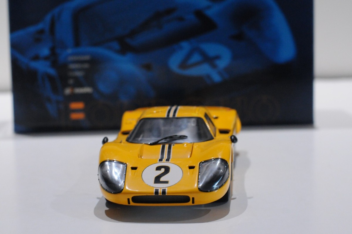 EXOTO RACING LEGENDS 1967 FORD GT40 MK IV #2 YELLOW SCALE 1:18 | eBay