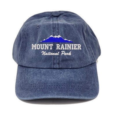 Mount Rainier National Park embroidered baseball cap hat, souvenir cap