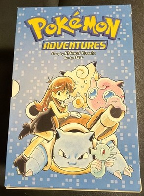 Pokemon Adventures Graphic Novel Box Set Red & Blue Volumes 1-7