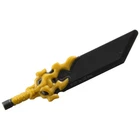 new LEGO NINJAGO Reveal Blade Sword, pearl dark-gray and pearl-gold
