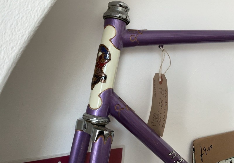 Holdsworth  Cyclone delux   1950s  Vintage Bicycle Frame Leroica