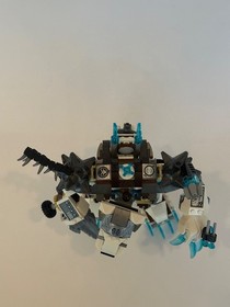 LEGO LEGENDS OF CHIMA 70223 Icebite's Claw Driller 99.9% Complete Set w/Manual