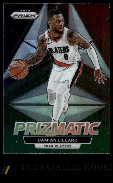 2022-23 Panini Prizm #30 Damian Lillard Prizmatic