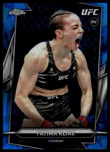 2026 Topps Chrome UFC Sapphire Edition #158 Fatima Kline