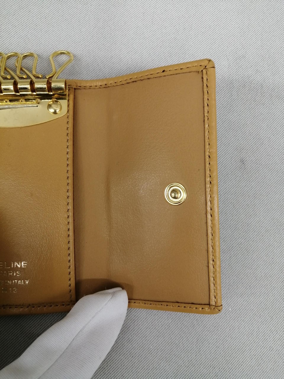 6 Key Case Model Macadam Pattern CELINE - image 6