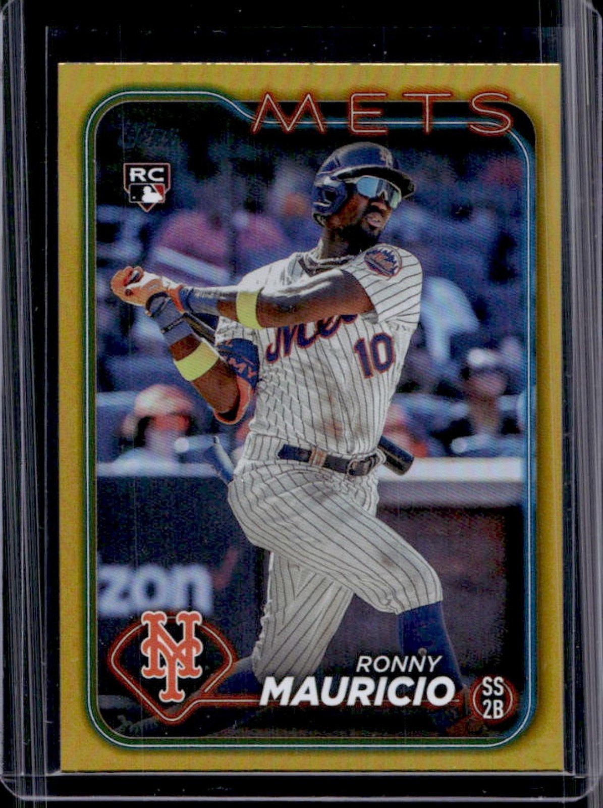 2024 Topps Ronny Mauricio RC Gold Foil Rookie #224 Mets