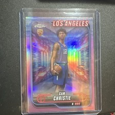 2025 Topps Chrome Rookie Cam Christie #151 Clippers Basketball