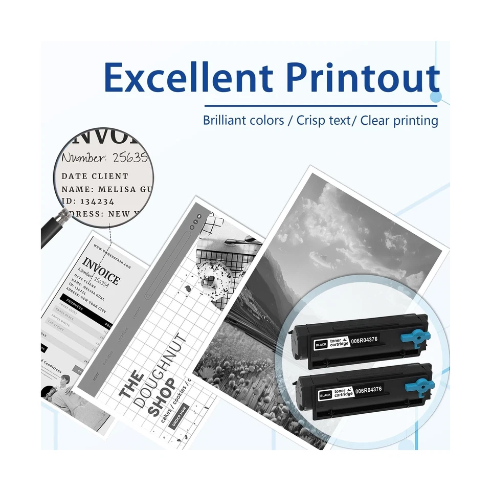 B310/B305/B315 High Capacity Toner Cartridges 2pack - Replacement for Xerox 0... - Image 4 of 4