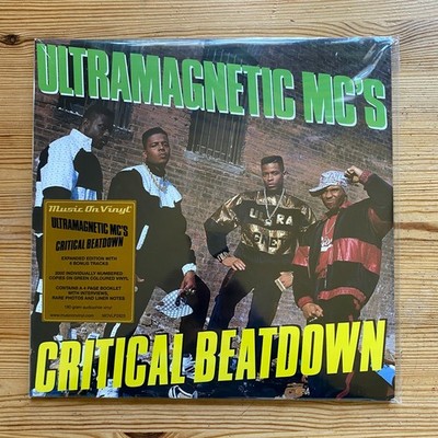 Ultramagnetic MC's - Critical Beatdown Limited Ed. Green Vinyl  2 LP