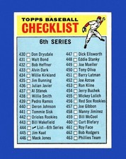 1966 Topps Set-Break #444 Checklist 6 EX-EXMINT *GMCARDS*