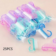 Nail Brushes Mix Color Nail Hand Scrubbing Cleaning Brush Dust Soft Cleaner