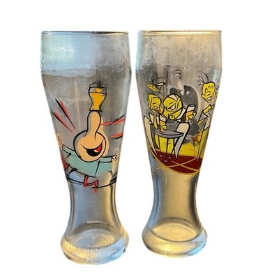 Ritzenhoff Designer Beer Glasses Set 2 Massimo Giacon & Auge Weizenbier Germany