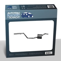 Auspuff Mitteltopf für Autobianchi Y10 / Fiat Panda / Lancia Y10