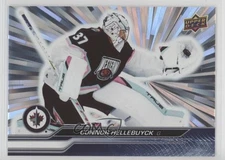 2023-24 Upper Deck Extended Series All-Star Team Outburst Connor Hellebuyck #675