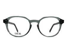 Dior Eyeglasses Frames DiorEssentialO R21 4900 Transparent Blue Gray 51-19-150