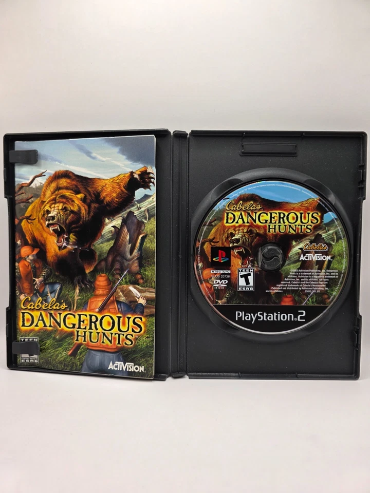 Cabela's Dangerous Hunts PlayStation 2 PS2 - Good Disc - Image 3 of 4