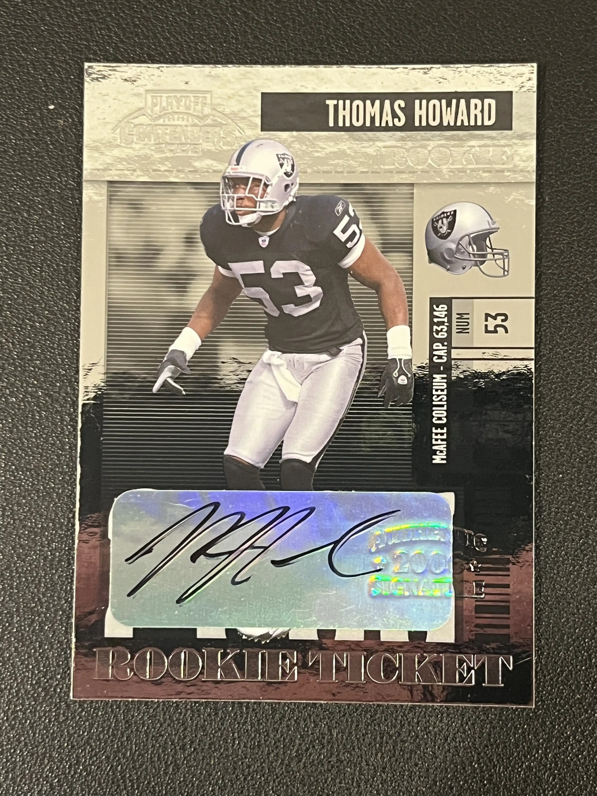 Brian Calhoun Playoff Contenders #199 Autograph