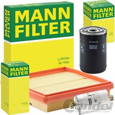 MANN FILTER FILTERSET passend für PORSCHE 911 er 964 3.6+CARERRA 250+260 PS