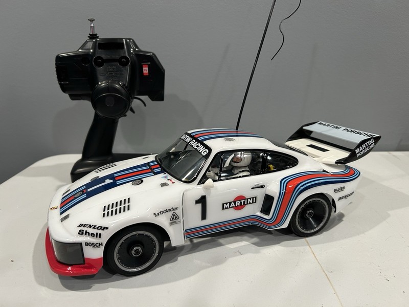 1/12 Tamiya Porsche 935 Martini TamTech Gear Factory Finished RTR #56709 GT-01
