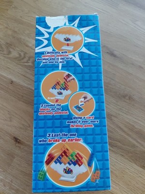 Tetra Tower Balance Stacking Blocks Game Team Toys Gifts for Kids & Adults