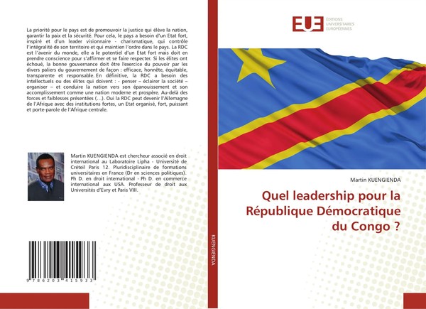 Martin Kuengienda | Quel Leadership Pour La RéPublique DéMocratique Du Congo ?-image