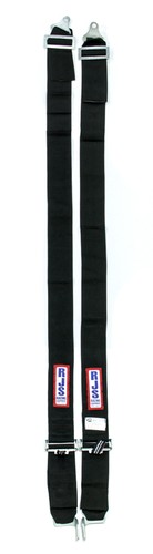 RJS 16003901 SFI 16.1 75 in. Length 3 in. Width Black Harness Shoulder Belt - 第 1/2 張圖片