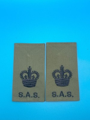Special Air Service SAS Rank Slides Olive Green - Warrant Officer Class ...