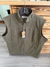 Duck Camp Vantage 3L Fleece Vest Size Large Matsh Green New w/ Tags